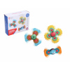 Wiky Baby spinnery - hryzátka s prísavkou 3 ks Wiky Baby spinnery - hryzátka s prísavkou 3 ks
