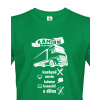 Pánske tričko pre kamioňáky Kamion to je moje..., Barva Zelená, Velikost 2XL Bezvatriko.cz 0427 - 1xb/1xc Pánske tričko pre kamioňáky Kamion to je moje..., Barva Zelená, Velikost 2XL Bezvatriko.cz 0427 - 1xb/1xc