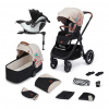 KINDERKRAFT Kočík Everyday 2v1 Bird + KIDDY Evoluna i-size 2 Grey Melange Icy Grey KINDERKRAFT Kočík Everyday 2v1 Bird + KIDDY Evoluna i-size 2 Grey Melange Icy Grey
