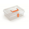 Plastový organizér NUF LOW 245x214x100 mm - barva: oranžová Plastový organizér NUF LOW 245x214x100 mm - barva: oranžová