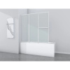 Skládací zástěna k vaně Aurlane White Comfort 145,4 cm x 140 cm bílá, 3dílná Skládací zástěna k vaně Aurlane White Comfort 145,4 cm x 140 cm bílá, 3dílná