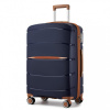 Moderný cestovný kufor Kono - PP - navy - 61 L Moderný cestovný kufor Kono - PP - navy - 61 L