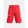 Under Armour Chlapčenské kraťasy UA Baseline Short Červená YMD Under Armour Chlapčenské kraťasy UA Baseline Short Červená YMD