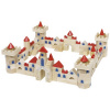 Goki Drevená stavebnica Hrad, 145 dielikov Goki Drevená stavebnica Hrad, 145 dielikov