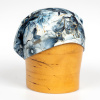 Karpet Dámska spadnutá čiapka ocelove modré kvety Karpet Dámska spadnutá čiapka ocelove modré kvety