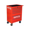 YATO Vozík na prázdne náradie so 6 zásuvkami YATO Vozík na prázdne náradie so 6 zásuvkami