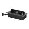 Výklopný blok zapustený ORNO OR-GM-9035/GR, 2x 230V, 2x USB (A+C type; 3.6A), farba grafit Výklopný blok zapustený ORNO OR-GM-9035/GR, 2x 230V, 2x USB (A+C type; 3.6A), farba grafit