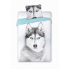 POSTEĽNÁ BIELIZEŇ PRE MLÁDEŽ WILD HUSKY PES SNEŽNÝ ZÁPRAH 160X200 BAVLNENÁ 100 % POSTEĽNÁ BIELIZEŇ PRE MLÁDEŽ WILD HUSKY PES SNEŽNÝ ZÁPRAH 160X200 BAVLNENÁ 100 %