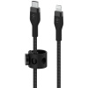 Belkin Flex Lightning/USB-C 15W 2m mfi. cert. black CAA011bt2MBK Belkin Flex Lightning/USB-C 15W 2m mfi. cert. black CAA011bt2MBK