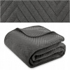 Prehoz Łóżkoholicy velúr 200 cm x 220 cm sivý Prehoz Łóżkoholicy velúr 200 cm x 220 cm sivý