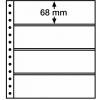 LEUCHTTURM Albumové listy R, 4 vrecká, 248 x 68 mm LEUCHTTURM Albumové listy R, 4 vrecká, 248 x 68 mm