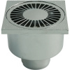 Vertikální koupelnový odtok Marley ABS DN 50 chromovaný 100 mm x 100 mm Vertikální koupelnový odtok Marley ABS DN 50 chromovaný 100 mm x 100 mm