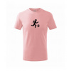Orientačný beh muž-žena - Tričko detské bavlnené - 134 cm/8 rokov ( Ružová ) Orientačný beh muž-žena - Tričko detské bavlnené - 134 cm/8 rokov ( Ružová )