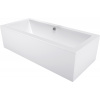 Mexen Cube obdĺžniková vaňa 170 x 80 cm s panelom, biela - 55051708000X Mexen Cube obdĺžniková vaňa 170 x 80 cm s panelom, biela - 55051708000X