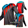 Dres FOX Flexair Seca 17 šedo červený Dres FOX Flexair Seca 17 šedo červený