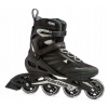 Kolieska Rollerblade Zetrablade veľ. 44 čierno-strieborné Kolieska Rollerblade Zetrablade veľ. 44 čierno-strieborné