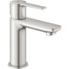 GROHE Lineare páková umývadlová batéria s odtokovou súpravou Push-Open, výška výtoku 95 mm, Supersteel, 23791DC1 GROHE Lineare páková umývadlová batéria s odtokovou súpravou Push-Open, výška výtoku 95 mm, Supersteel, 23791DC1