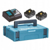 Makita 198116-4 Nabíjací set DC18RC 2 x BL1860B 6,0Ah MAKPAC Makita 198116-4 Nabíjací set DC18RC 2 x BL1860B 6,0Ah MAKPAC