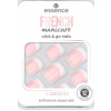 Essence French Manicure Click & Go Nails umelé nechty 01 Classic French 12 ks Essence French Manicure Click & Go Nails umelé nechty 01 Classic French 12 ks