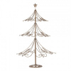Clayre & Eef Zlatá antik kovová dekorácia stromček Christmas tree - Ø 46*75 cm - Clayre & Eef Clayre & Eef Zlatá antik kovová dekorácia stromček Christmas tree - Ø 46*75 cm - Clayre & Eef