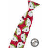 Červená detská kravata s medvedíkom Avantgard 548-51054