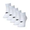 Pánske ponožky 4F M480 5 pack white 4FWMM00USOCM480 10S 43-46 Pánske ponožky 4F M480 5 pack white 4FWMM00USOCM480 10S 43-46