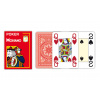 Modiano Texas Poker Size - 4 Jumbo Index - Profi plastové karty - červená Modiano Texas Poker Size - 4 Jumbo Index - Profi plastové karty - červená