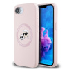 Karl Lagerfeld Liquid Silicone K&CH Heads MagSafe zadný kryt pre iPhone 16e Pink Karl Lagerfeld Liquid Silicone K&CH Heads MagSafe zadný kryt pre iPhone 16e Pink