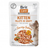 Kapsička Brit Care Cat Kitten Fillets in Gravy Savory Salmon 85 g Kapsička Brit Care Cat Kitten Fillets in Gravy Savory Salmon 85 g