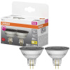 OSRAM HOMELIGHTING 4099854103377 LED En.trieda 2021 G (A - G) GU5.3 klasická žiarovka 5 W = 35 W teplá biela (Ø x v) 50 mm x 50 mm 2 ks; 4099854103377 OSRAM HOMELIGHTING 4099854103377 LED En.trieda 2021 G (A - G) GU5.3 klasická žiarovka 5 W = 35 W teplá biela (Ø x v) 50 mm x 50 mm 2 ks; 4099854103377