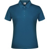 James & Nicholson | JN 791, Dámske piqué polo, modrá Petrol, XS James & Nicholson | JN 791, Dámske piqué polo, modrá Petrol, XS