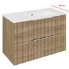 Sapho CIRASA STRIP umývadlová skrinka 78x54x39cm, dub alabama CR792-2322 Sapho CIRASA STRIP umývadlová skrinka 78x54x39cm, dub alabama CR792-2322