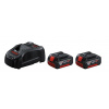 Bosch Štartovacia sada 2× 18V5.0Ah + GAL1880CV 1600A00B8J Bosch Štartovacia sada 2× 18V5.0Ah + GAL1880CV 1600A00B8J