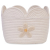 Childhome Kôš Kvetina Off White 30x20x15 cm Childhome Kôš Kvetina Off White 30x20x15 cm