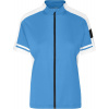 James & Nicholson | JN 453 Dámske cyklistické tričko so zipsom_02.0453 Farba: cobalt, Veľkosť: L