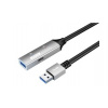 Premiumcord ku3rep20al USB 3.2. repeater a prodlužovací Male-Female, 5Gbps, 20m, stříbrný Premiumcord ku3rep20al USB 3.2. repeater a prodlužovací Male-Female, 5Gbps, 20m, stříbrný