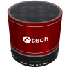 C-TECH reproduktor SPK-08R, bluetooth, baterie, USB-C, červená C-TECH reproduktor SPK-08R, bluetooth, baterie, USB-C, červená