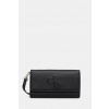 Kabelka Calvin Klein Jeans čierna farba, LV04K1006G ONE SIZE Kabelka Calvin Klein Jeans čierna farba, LV04K1006G ONE SIZE
