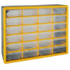 Organizér na stenu Strend Pro SBx3045-C, 24 zásuviek, 50x16x39 cm, max. 28 kg Organizér na stenu Strend Pro SBx3045-C, 24 zásuviek, 50x16x39 cm, max. 28 kg