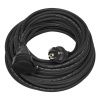 Prodlužovací přívod - spojka, 1zás. 20m, 3x1,5mm2, černá, gumová FG1-20 Prodlužovací přívod - spojka, 1zás. 20m, 3x1,5mm2, černá, gumová FG1-20