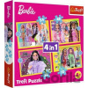 Trefl 4v1 Šťastný svet Barbie 28,5 x20 5cm v krabici 28x28x6cm Trefl 4v1 Šťastný svet Barbie 28,5 x20 5cm v krabici 28x28x6cm