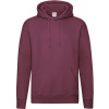 F.O.L. | Premium Hooded Sweat, Pánska mikina s kapucňou, červená Burgundy, S F.O.L. | Premium Hooded Sweat, Pánska mikina s kapucňou, červená Burgundy, S
