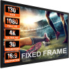 Vevor Projekčné plátno s pevným rámom 130inch 16:9 4K 3D pre projektor TYPM130YC16-9LHJKV0 Vevor Projekčné plátno s pevným rámom 130inch 16:9 4K 3D pre projektor TYPM130YC16-9LHJKV0