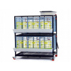 Klietka pre chov hydiny - 40 cm (2-poschodová) Klietka pre chov hydiny - 40 cm (2-poschodová)