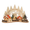Solight LED vianočné mestečko s kostolom, 30x19cm, 2x AAA Solight LED vianočné mestečko s kostolom, 30x19cm, 2x AAA