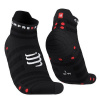 Compressport Pro Racing Socks v4.0 Ultralight Run Low Black/Red - T1 Compressport Pro Racing Socks v4.0 Ultralight Run Low Black/Red - T1