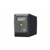 Green Cell UPSLM360 Záložní zdroj UPS Greencell 650VA 360W PowerProof s LCD displejem modifikovaný sinus (Zdroj UPS Green Cell chrání zařízení před výpadky proudu, ztrátou dat a účinky přepětí.) Green Cell UPSLM360 Záložní zdroj UPS Greencell 650VA 360W PowerProof s LCD displejem modifikovaný sinus (Zdroj UPS Green Cell chrání zařízení před výpadky proudu, ztrátou dat a účinky přepětí.)