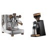 Lelit Bianca PL162T V3, 40th Anniversary Limited Edition + Eureka Mignon Single Dose PRO, Black & Oak Lelit Bianca PL162T V3, 40th Anniversary Limited Edition + Eureka Mignon Single Dose PRO, Black & Oak