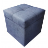 Taburetka Well Done s kockou na uskladnenie 1 mäkká 40x40 rôznych farieb Barva: 76 tmavě modrá rôzne farby Taburetka Well Done s kockou na uskladnenie 1 mäkká 40x40 rôznych farieb Barva: 76 tmavě modrá rôzne farby