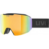 Lyžiarske okuliare Uvex Evidnt ATTRACT small - black matt/mirror rainbow green/clear (S3) + yellow/clear (S1) uni Lyžiarske okuliare Uvex Evidnt ATTRACT small - black matt/mirror rainbow green/clear (S3) + yellow/clear (S1) uni